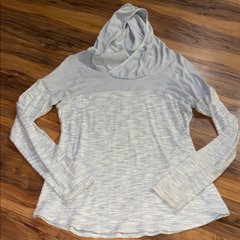 Columbia Women's Heather Gray Hooded Sweatshirt